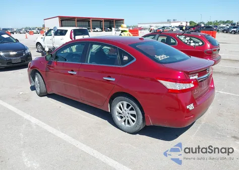 2015 Nissan Sentra Sv from USA, damaged, VIN 3N1AB7AP1FY299566